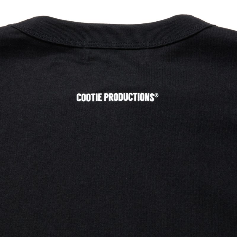 画像3: COOTIE PRODUCTIONS/Supima Oversized S/S Tee（Black）［スーピマオーバーサイズT-24春夏］