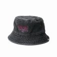 画像1: ROUGH AND RUGGED/RR × BH HAT（BLACK）［バケットハット-24春夏］ (1)