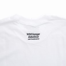 画像2: WACKO MARIA/T-SHIRT（WHITE）［プリント+刺繍T-24春夏］ (2)