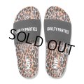 WACKO MARIA/HAYN / LEOPARD SHOWER SANDALS（ORANGE）［レオパードサンダル-24春夏］