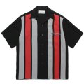 WACKO MARIA/SWITCHING 50'S OPEN COLLAR SHIRT（BLACK）［スイッチング50'Sオープンカラーシャツ-24春夏］
