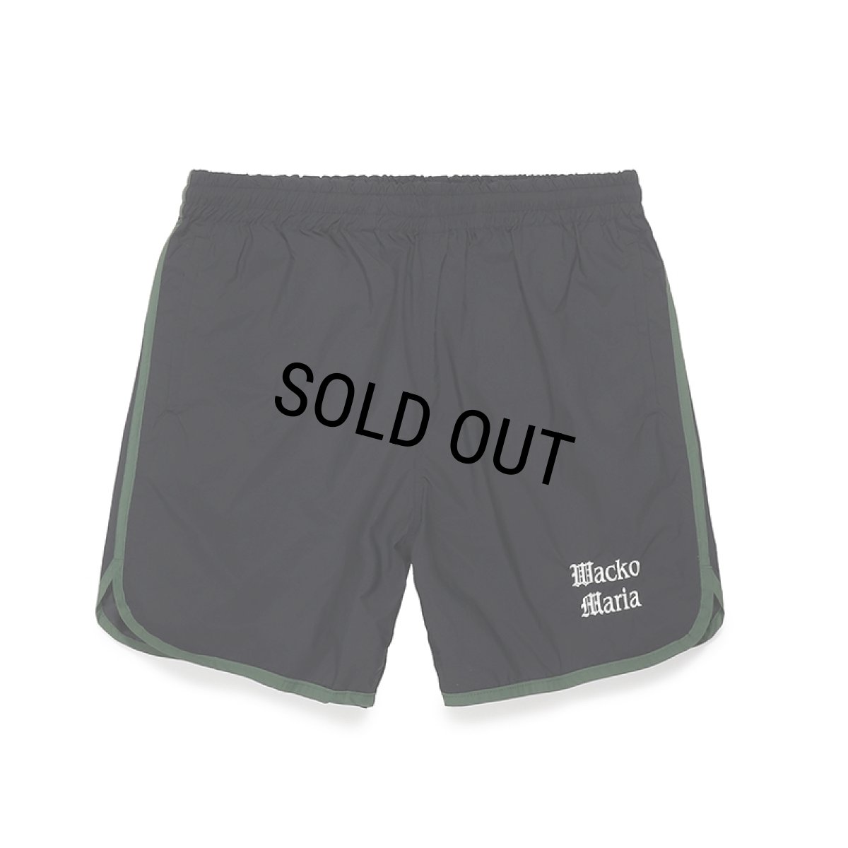 画像1: WACKO MARIA/ATHLETIC SHORTS（BLACK）［アスレチックショーツ-24春夏］ (1)