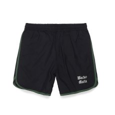 画像1: WACKO MARIA/ATHLETIC SHORTS（BLACK）［アスレチックショーツ-24春夏］ (1)