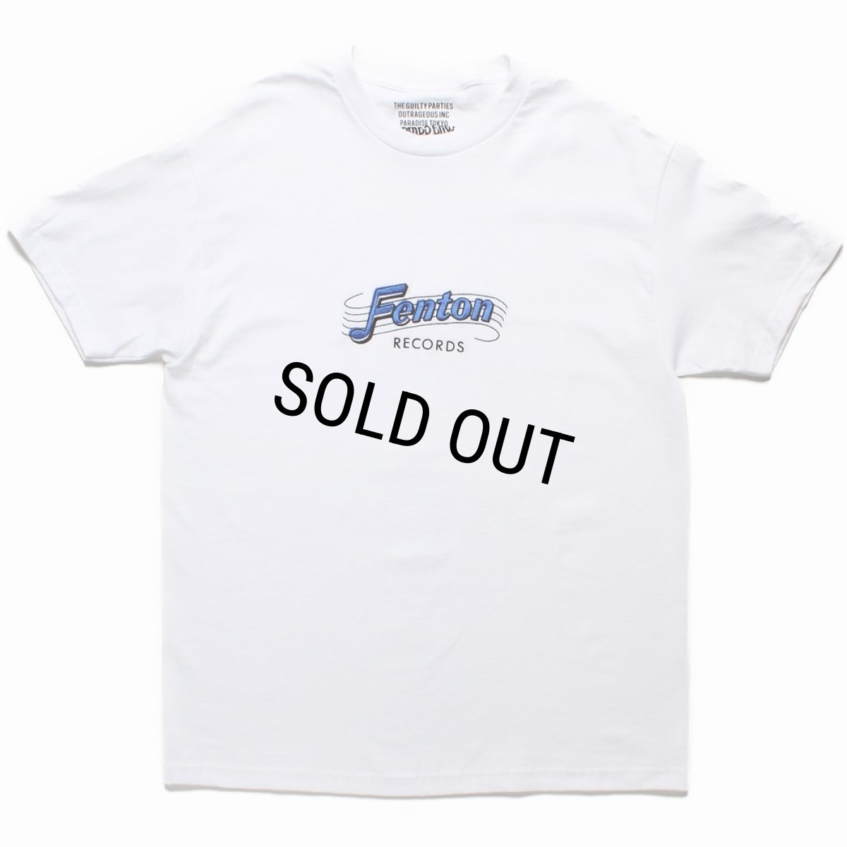 画像1: WACKO MARIA/T-SHIRT（WHITE）［刺繍T-24春夏］ (1)