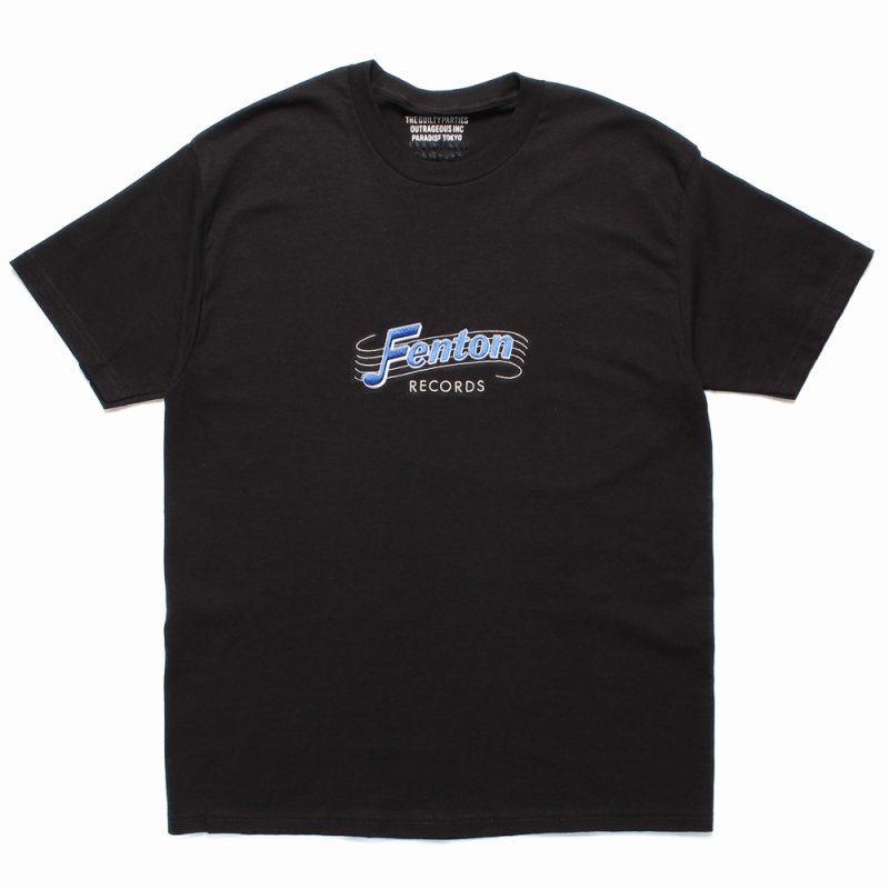 画像1: WACKO MARIA/T-SHIRT（BLACK）［刺繍T-24春夏］