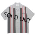 WACKO MARIA/SWITCHING 50'S OPEN COLLAR SHIRT（GRAY）［スイッチング50'Sオープンカラーシャツ-24春夏］