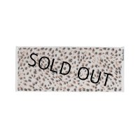 WACKO MARIA/LEOPARD JACQUARD TOWEL（SMALL）（GRAY）［レオパードジャガードタオル-24春夏］