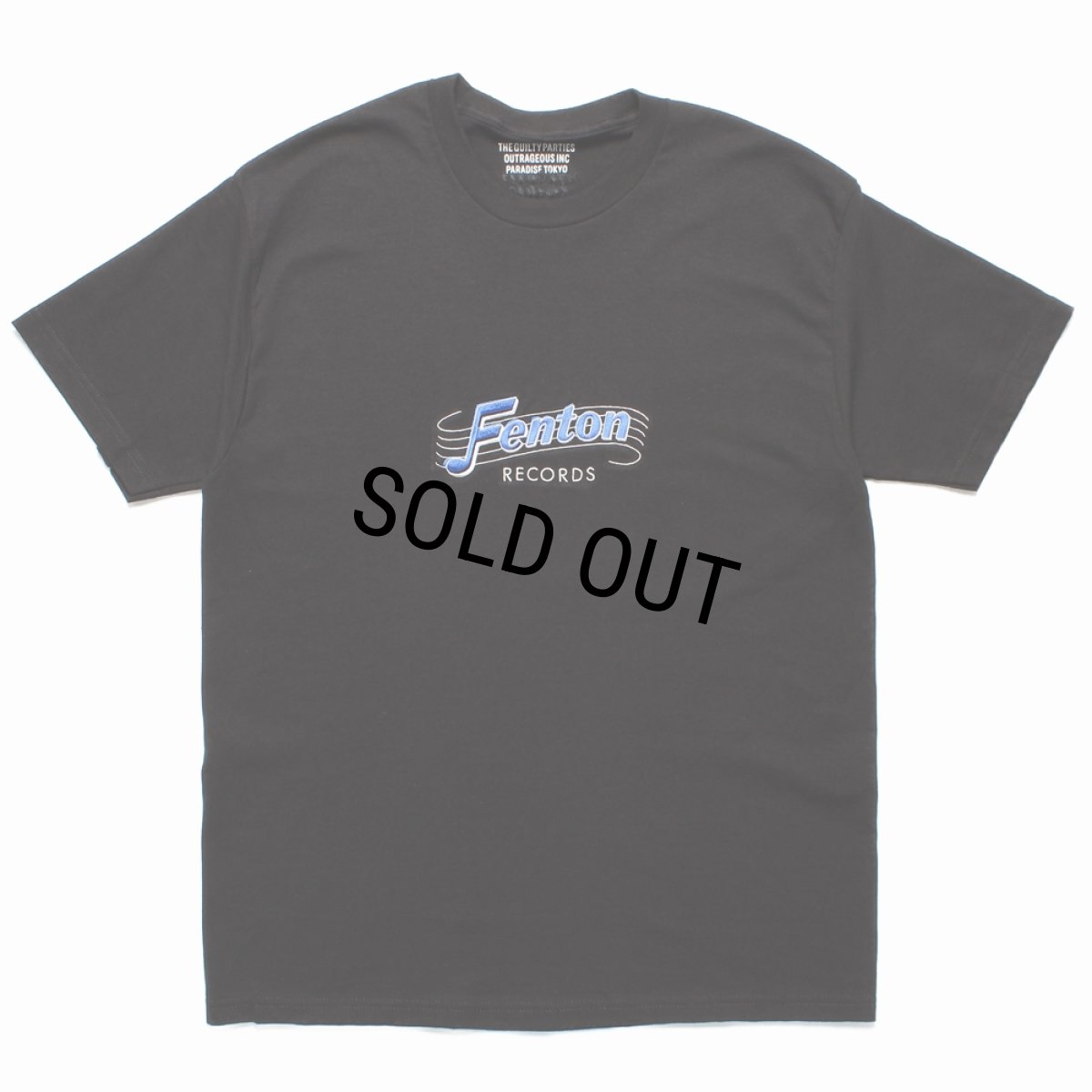 画像1: WACKO MARIA/T-SHIRT（BLACK）［刺繍T-24春夏］ (1)