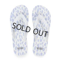 WACKO MARIA/HAYN / LEOPARD BEACH SANDALS（PURPLE）［レオパードビーチサンダル-23春夏］