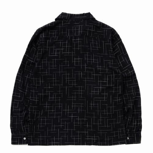 他の写真2: RATS/KASURI RAYON SHIRT（BLACK）［カスリレーヨンシャツ-24春夏］