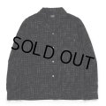 RATS/KASURI RAYON SHIRT（BLACK）［カスリレーヨンシャツ-24春夏］