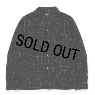 24ss 08sircs レーヨンシャツ 08sircus (ゼロエイトサーカス) R/Co kagozome shirt / レーヨン