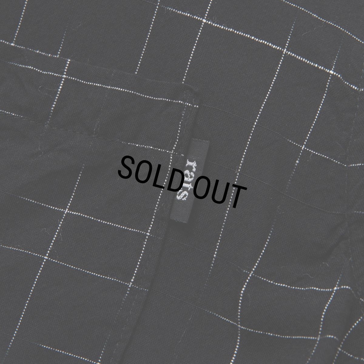 画像5: RATS/KASURI RAYON SHIRT（BLACK）［カスリレーヨンシャツ-24春夏］ (5)