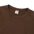 画像3: 【30%OFF】CALEE/DROP SHOULDER S.V.D.S.H LOGO TEE ＜NATURALLY PAINT DESIGN＞（BROWN）［ドロップショルダープリントT-24春夏］