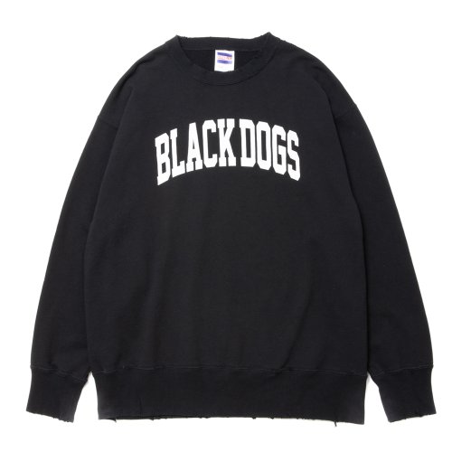 他の写真1: ROTTWEILER/B.D DAMAGE SWEATER（CHARCOAL） 【30%OFF】［ユーズド加工クルーネックスウェット-24春夏］