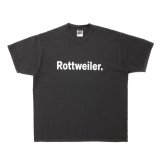 ROTTWEILER/PIGMENT CLASSIC TEE（CHARCOAL）［プリントT-24春夏］