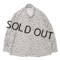 【30%OFF】ROTTWEILER/R9 LEOPARD L/S SHIRT（BEIGE）［レオパードシャツ-24春夏］