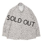【30%OFF】ROTTWEILER/R9 LEOPARD L/S SHIRT（BEIGE）［レオパードシャツ-24春夏］