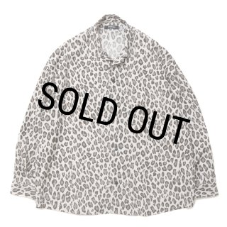 30%OFF】ROTTWEILER/R9 LEOPARD L/S SHIRT（BEIGE）［レオパードシャツ