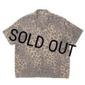 【40%OFF】ROTTWEILER/R9 LEOPARD S/S SHIRT（BEIGE）［レオパードシャツ-24春夏］