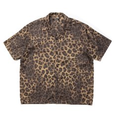 画像1: 【40%OFF】ROTTWEILER/R9 LEOPARD S/S SHIRT（BEIGE）［レオパードシャツ-24春夏］ (1)