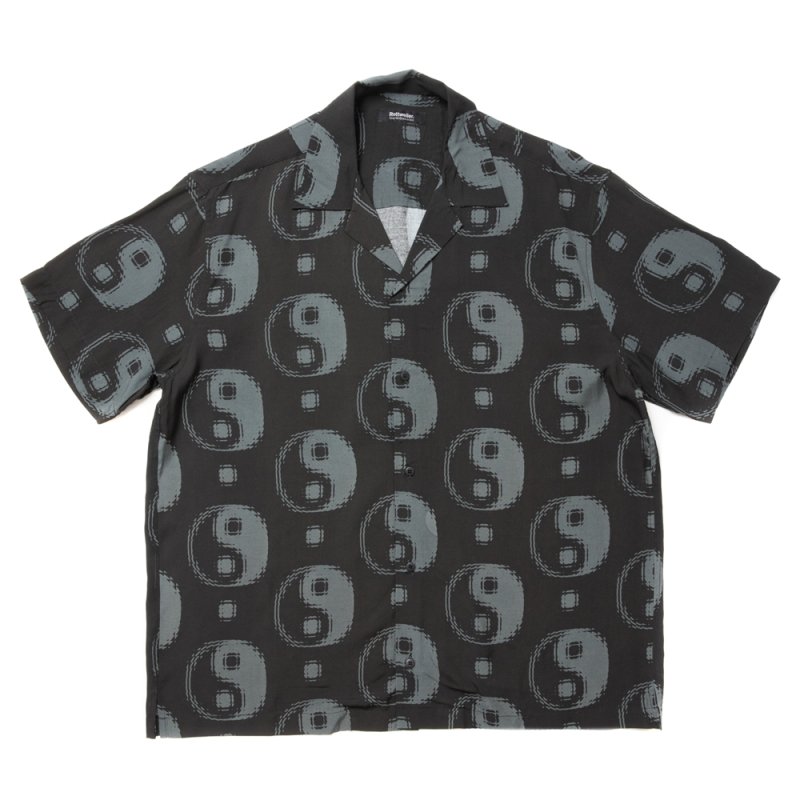 画像1: 【40%OFF】ROTTWEILER/R9 YIN-YANG S/S SHIRT（BLACK）［陰陽シャツ-24春夏］