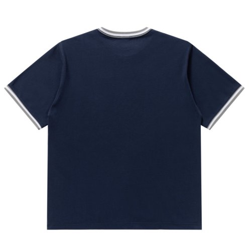 他の写真2: BlackEyePatch/SMALL OG LABEL RIB KNITTED TEE（NAVY）