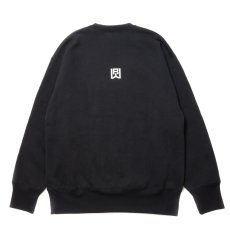 画像2: 【40%OFF】ROTTWEILER/B.D SWEATER（BLACK）［クルーネックスウェット-23秋冬］ (2)