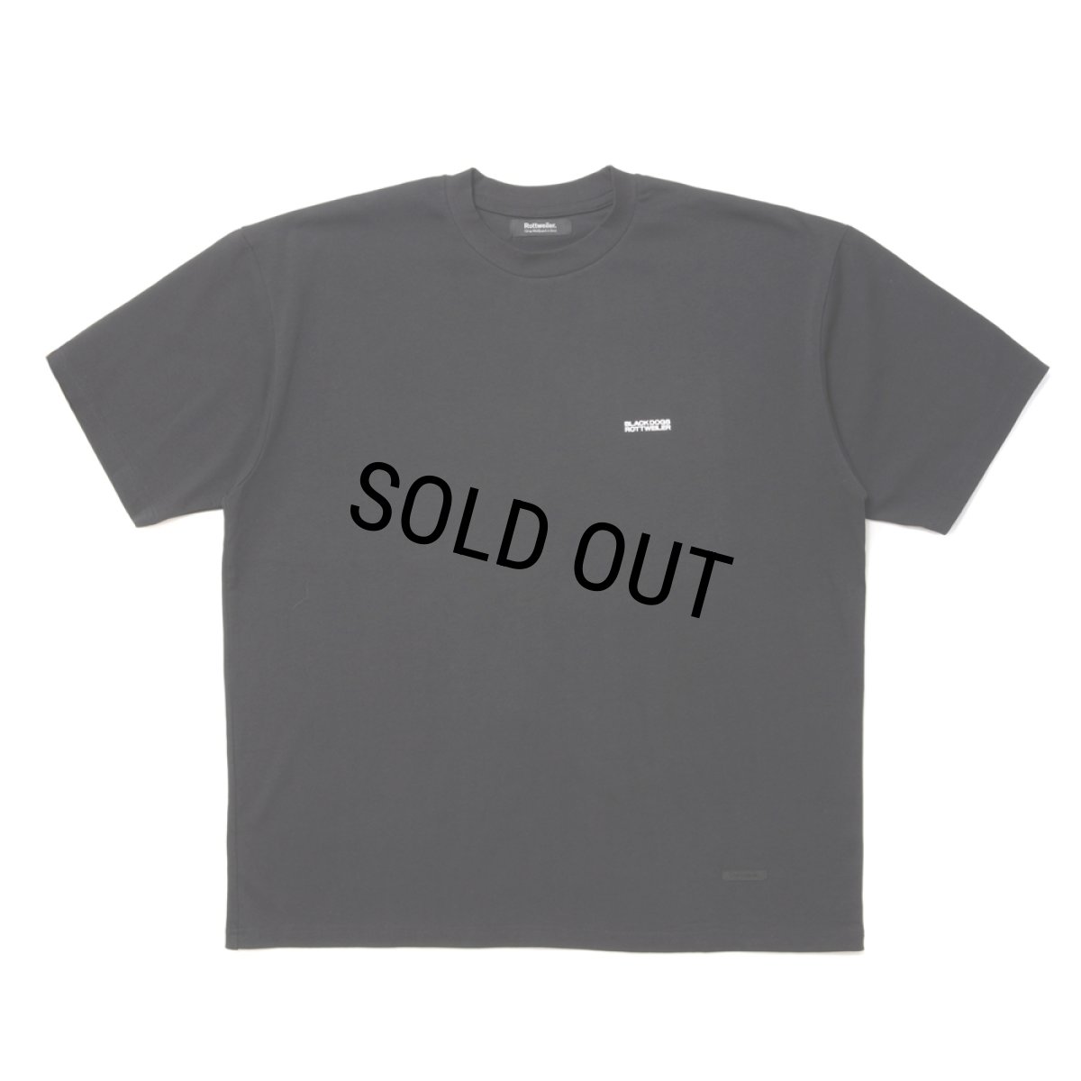画像1: ROTTWEILER/R9 TEE（BLACK） 【30%OFF】［オリジナルT-24春夏］ (1)