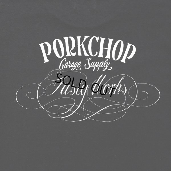 画像4: PORKCHOP/F-100 TEE（BLACK）［プリントT-24春夏］