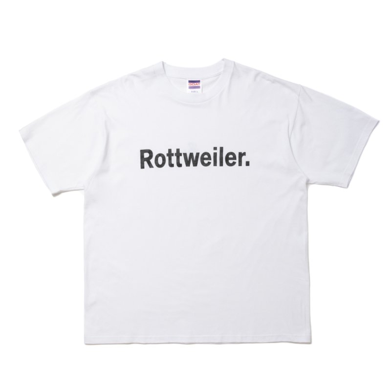 画像1: ROTTWEILER/PIGMENT CLASSIC TEE（WHITE） 【30%OFF】［プリントT-24春夏］