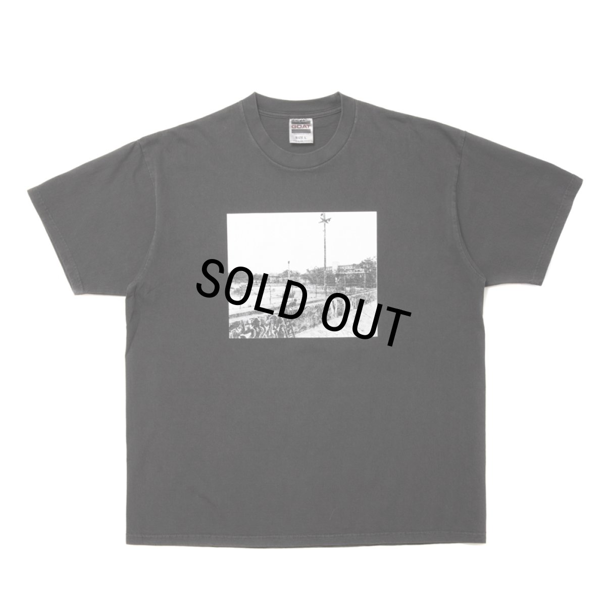 画像1: ROTTWEILER/PIGMENT PHOTO TEE（CHARCOAL） 【30%OFF】［プリントT-24春夏］ (1)