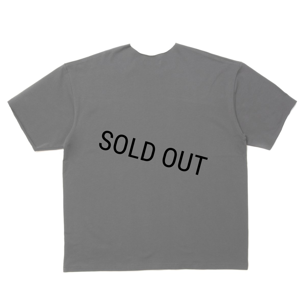 画像2: ROTTWEILER/R9 CUT OFF TEE（CHARCOAL）［カットオフT-24春夏］ (2)