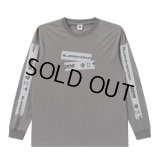 BlackEyePatch/HWC TAPED L/S TEE（CHARCOAL）
