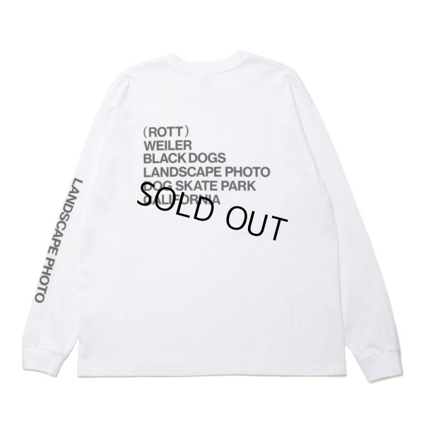 画像2: 【30%OFF】ROTTWEILER/R.W PHOTO L/S TEE（WHITE）［プリント長袖T-24春夏］