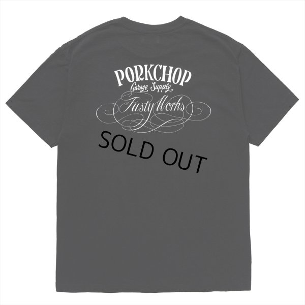 画像2: PORKCHOP/F-100 TEE（BLACK）［プリントT-24春夏］