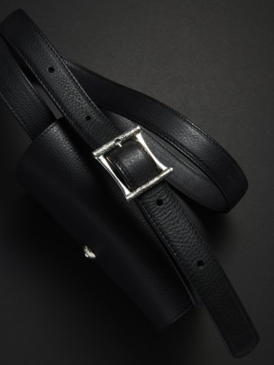 画像2: ANTIDOTE BUYERS CLUB/Leather Wearable Bag（Black）