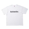 画像1: ROTTWEILER/PIGMENT CLASSIC TEE（WHITE）［プリントT-24春夏］ (1)