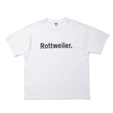 画像1: ROTTWEILER/PIGMENT CLASSIC TEE（WHITE） 【30%OFF】［プリントT-24春夏］ (1)