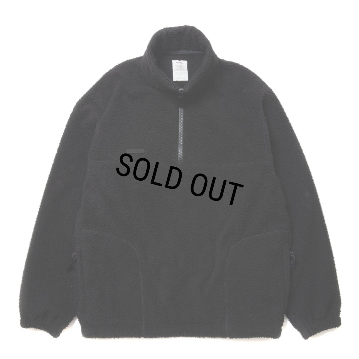 画像1: ROTTWEILER/R9 FLEECE JACKET（BLACK） 【40%OFF】［フリースJKT-23秋冬］ (1)