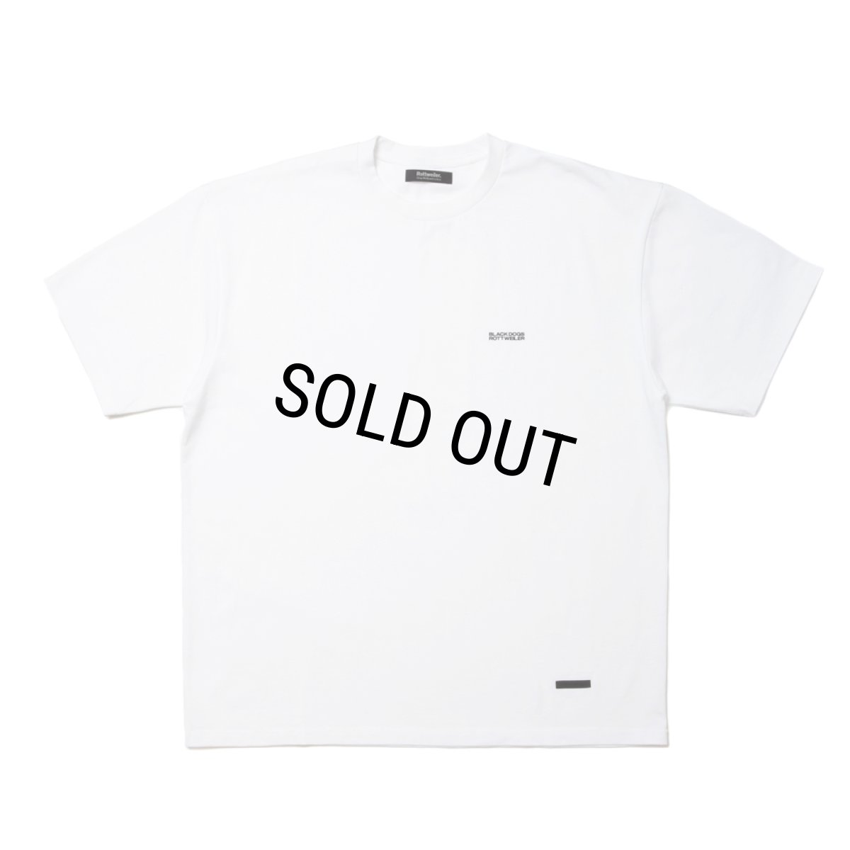 画像1: ROTTWEILER/R9 TEE（WHITE） 【30%OFF】［オリジナルT-24春夏］ (1)