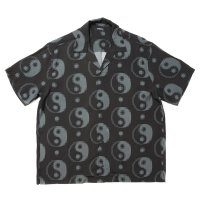 ROTTWEILER/R9 YIN-YANG S/S SHIRT（BLACK）［陰陽シャツ-24春夏］