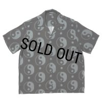 【40%OFF】ROTTWEILER/R9 YIN-YANG S/S SHIRT（BLACK）［陰陽シャツ-24春夏］