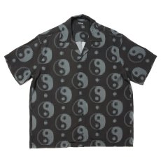 画像1: 【40%OFF】ROTTWEILER/R9 YIN-YANG S/S SHIRT（BLACK）［陰陽シャツ-24春夏］ (1)