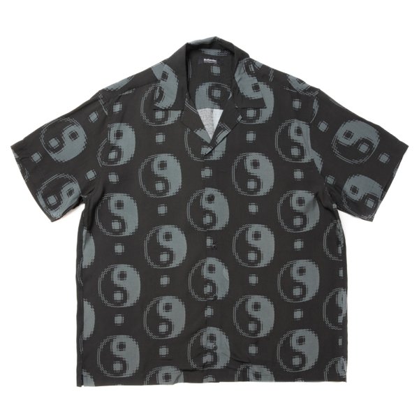 画像1: ROTTWEILER/R9 YIN-YANG S/S SHIRT（BLACK）［陰陽シャツ-24春夏］