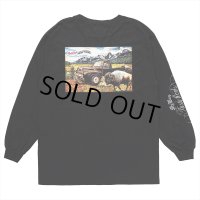 PORKCHOP/F-100 L/S TEE（BLACK）［プリント長袖T-24春夏］