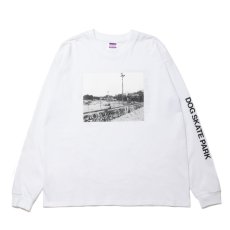 画像1: 【30%OFF】ROTTWEILER/R.W PHOTO L/S TEE（WHITE）［プリント長袖T-24春夏］ (1)