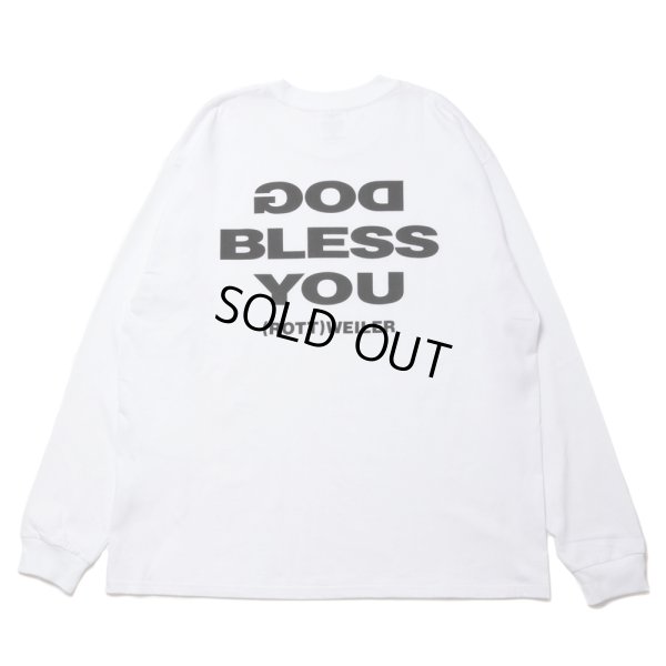 画像1: ROTTWEILER/D.B L/S TEE（WHITE）［プリント長袖T-24春夏］