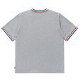 画像2: BlackEyePatch/SMALL OG LABEL RIB KNITTED TEE（HEATHER GRAY） (2)