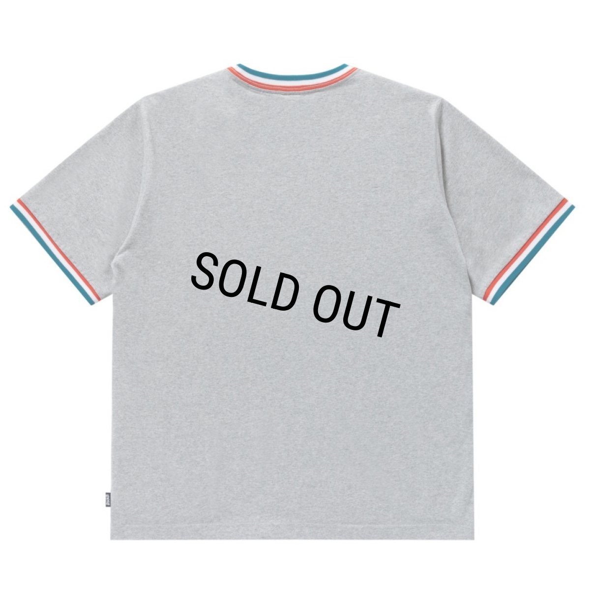 画像2: BlackEyePatch/SMALL OG LABEL RIB KNITTED TEE（HEATHER GRAY） (2)